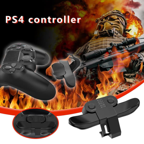 Bakre förlängningsknappar för PS4-kontroll