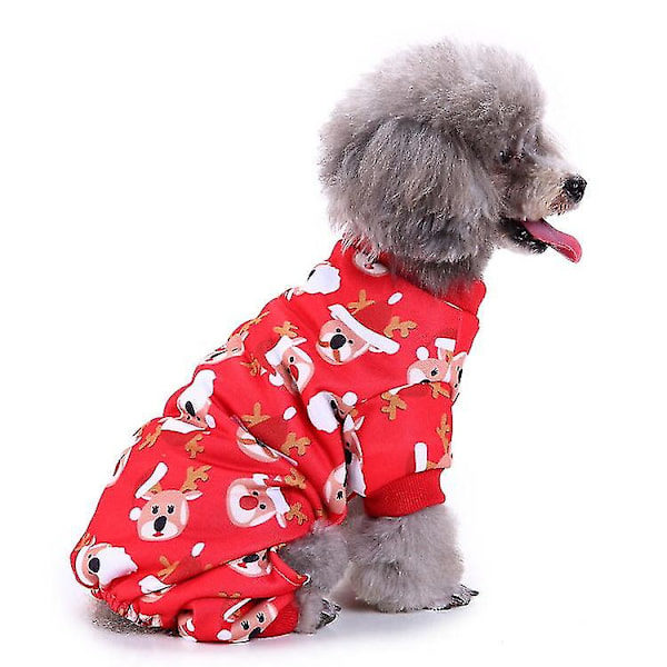 Halloween Jultomte Dekoration Husdjur Hund Tillbehör Julkläder Rolig[HK] LSdz41 älg