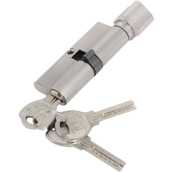 Låscylinder med 3 nycklar / dörrlås med hög säkerhet 90 mm