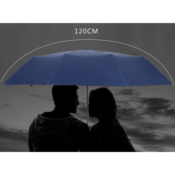 Vinyl 10 Ribs Automatisk Parasol Anti-UV Solskærm