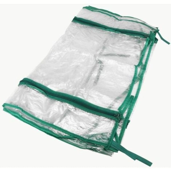 Växthusskydd för trädgård 4 nivåer 160x69x49cm Hållbart växtskydd Anti-insektsskydd