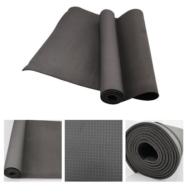 Treningsmatte - Yogamatte - 6mm - 173cm * 61cm