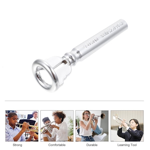 Oud Instrument Trumpet Läppvibrationsövningsmunstycke Trumpetövningsenhet Trumpetmunövning