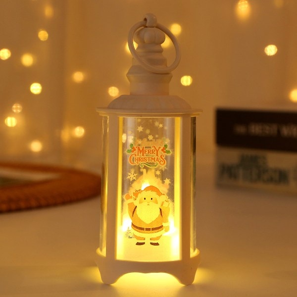 /#/Christmas Portable Lantern Santa, LED Christmas Decorations/#/