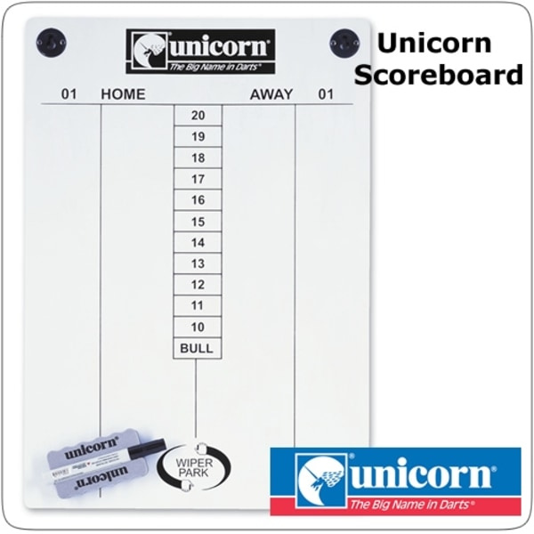 Resultattavla Unicorn Vit 57x40