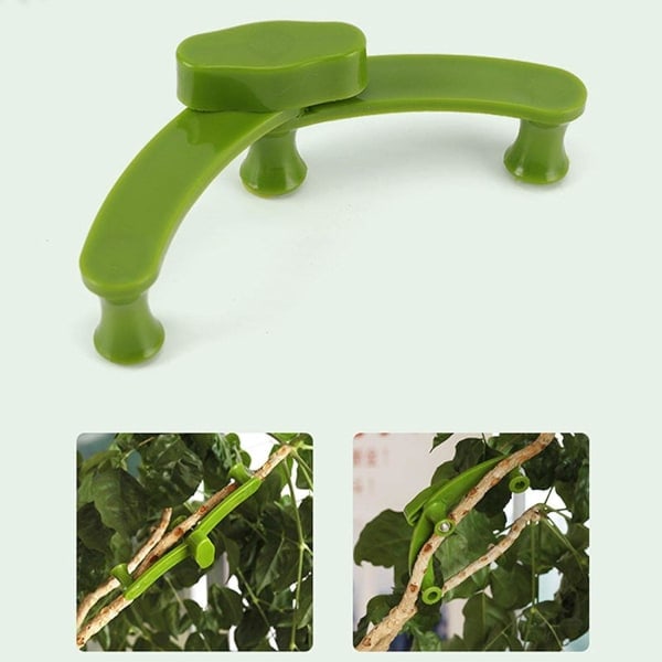10 stk. Dressing Clips - Plant Bender Drivhus Clips - Bran,ZQKLA
