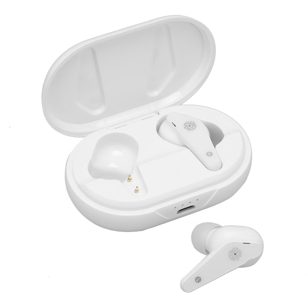 Langaton Bluetooth 5.0 -kuuloke kaksoispuheluilla ja latauskotelolla