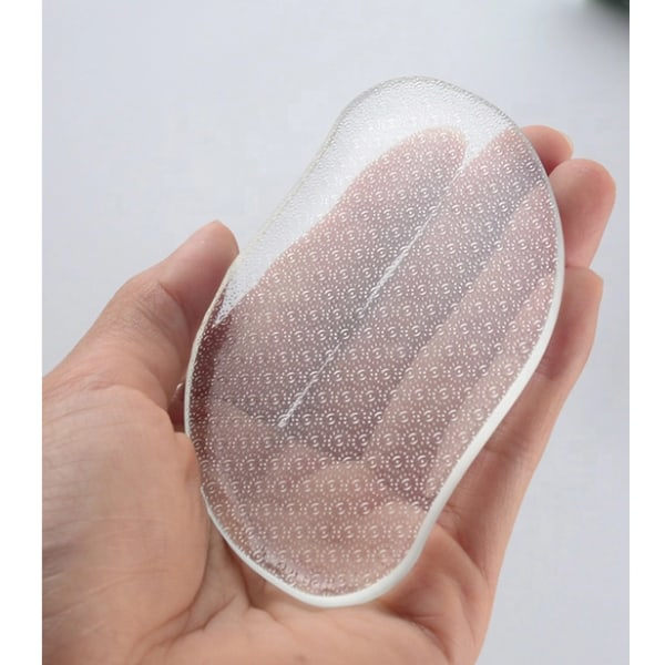 Fodfil i glas Transparent