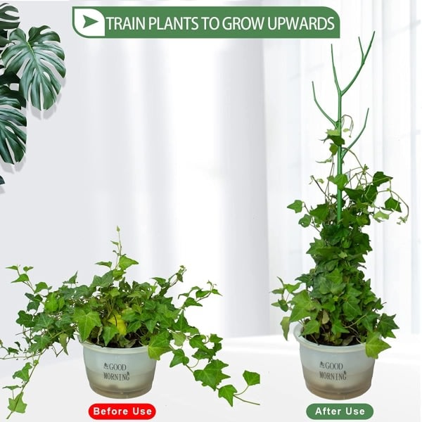 3-pack utdragbara växtstöd med grenform
