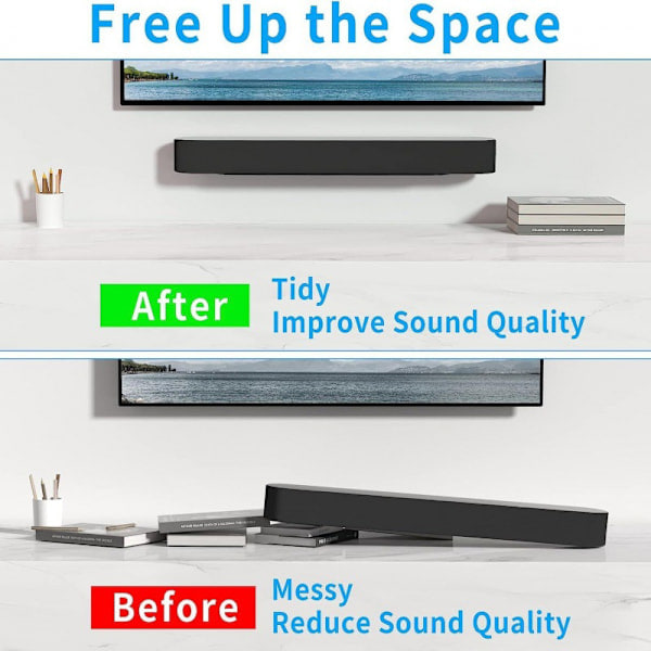 Sonos Beam G2/Beam Soundbar Väggfäste
