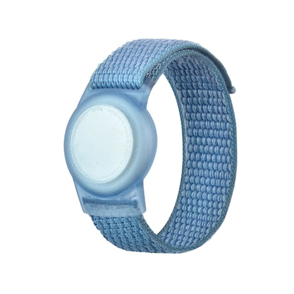 REMAKE AirTag Nylon Armband för Barn (S) Blå