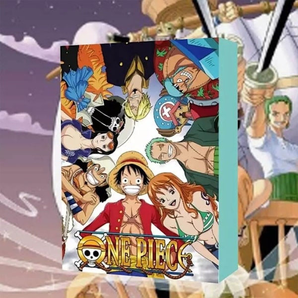 REMAKE Julekalender, 24 stk./sæt One Piece Figurer Jule Nedtællingskalender Blind Box, Overraskelses Julegave til Børn