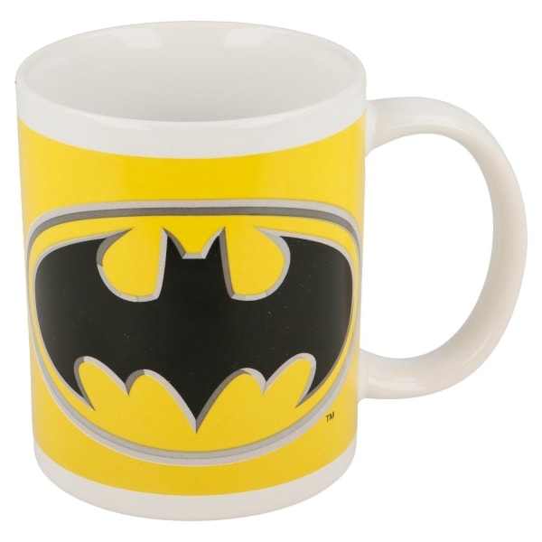 Posliini-muk Batman Valkoinen