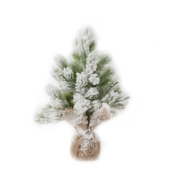 Kunstigt Juletræ med LED Lys Dekorative PE Figurer Håndværk Materiale til Bryllup Fødselsdag Ferie Nytår