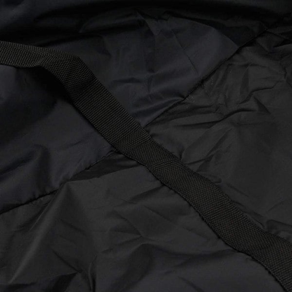 Opbevaringspose Havemåtte, Havemåtte Ærmepose Vandafvisende Oxford Måttebeskytter Havemøbler Måtte Sort (122x39x55cm) 122x39x55cm