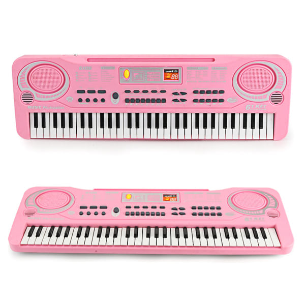 REMAKE 61-tangenter klaverkeyboard, 61 mini-tangenter bærbart musikklaver til begyndere børn