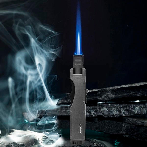 REMAKE Udendørs Vindtæt Turbine Fakkel Butan Køkken BBQ Svejsning Lighter Værktøj (INGEN Gas)
