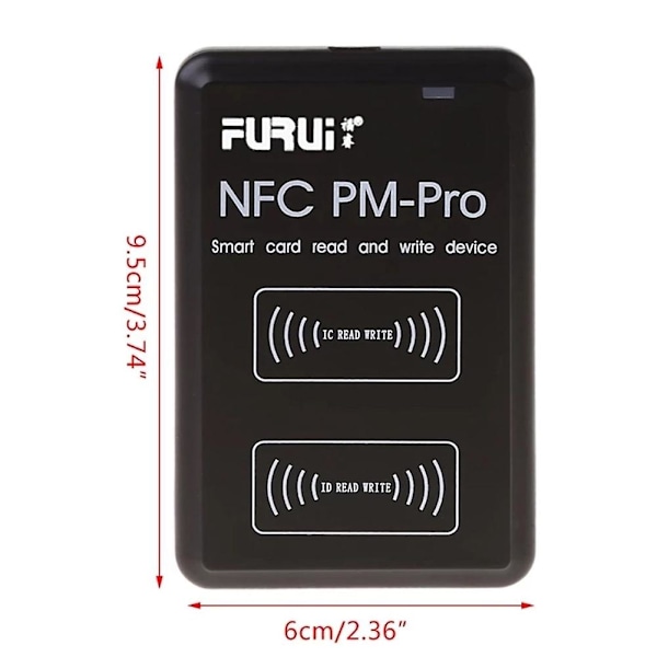 Uusi PM-Pro RFID IC/ID -kopiointilaite Duplikointi Fob NFC-lukija/kirjoitin Salattu ohjelmoija USB UID-kopiointi Ca