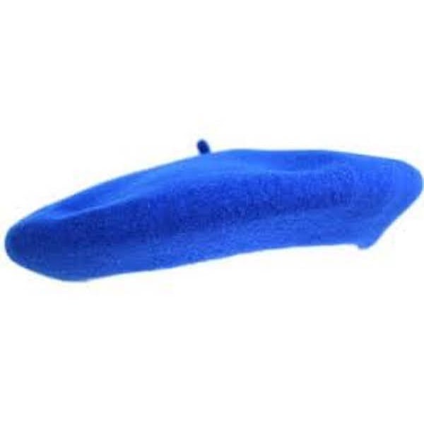 REMAKE ROYAL BLUE berets for men and women