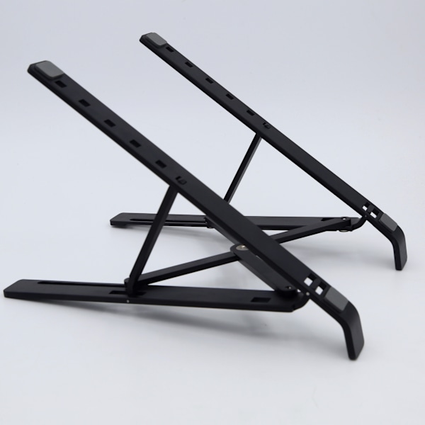 Laptop stand foldbar og justerbar Sort