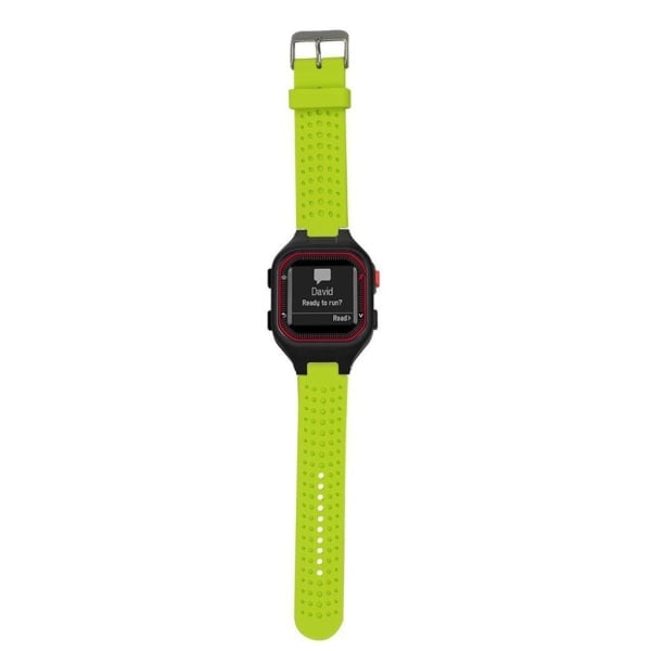 Garmin Forerunner 25 -kellohihna urheilullinen silikoninen - Vihreä Vihreä