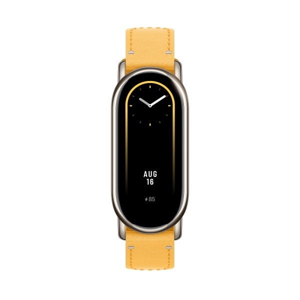 Xiaomi Smart Band 8 Punottu Ranneke - Keltainen
