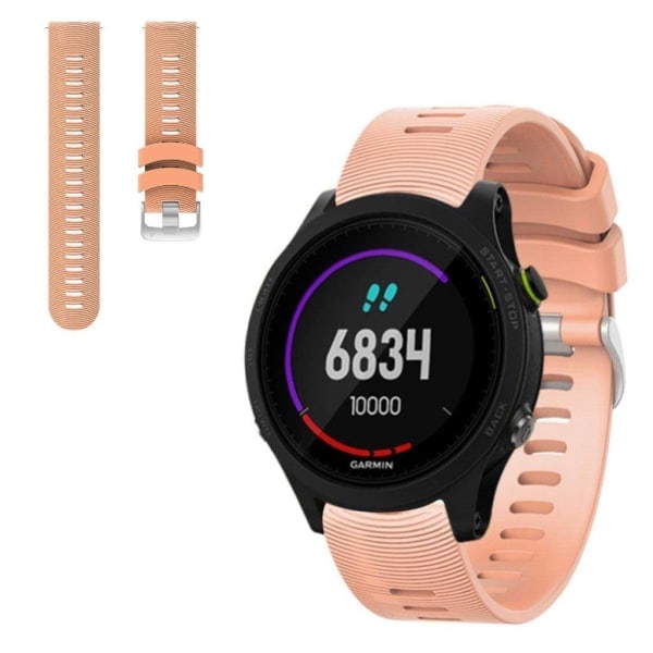 Garmin Forerunner 245 enkel silikone urrem - Pink Rosa