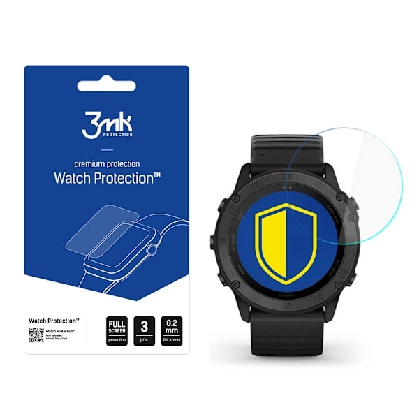 Garmin Tactix Delta - 3mk Urbeskyttelse v. FlexibleGlass Lite