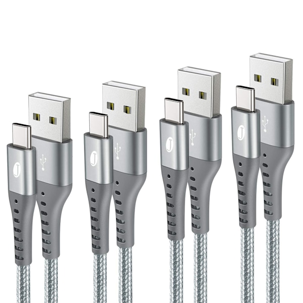 (4 stk.) Samsung MFL 1M USB-C Ladekabel Lader 3A Type-C