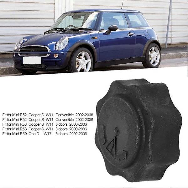 Kylarrörelsebehållare Lock Skydd 17107515499 Passar för MiniR52Cooper SW11Cabriolet 2002-2008
