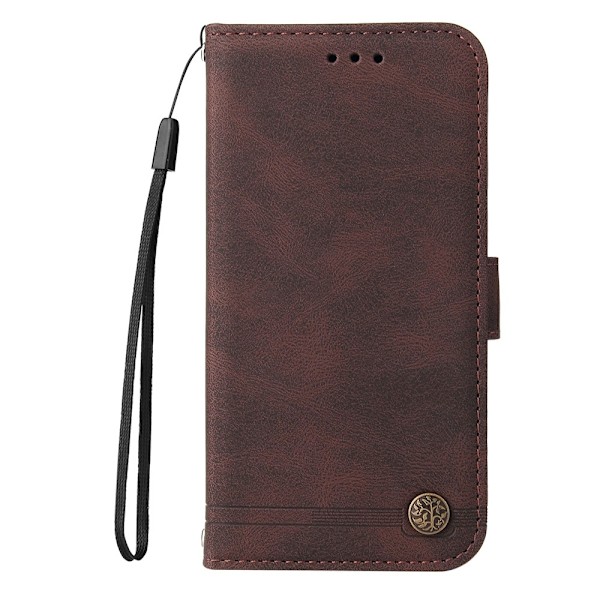 Xiaomi Redmi 14C Wallet Case Læder Brun