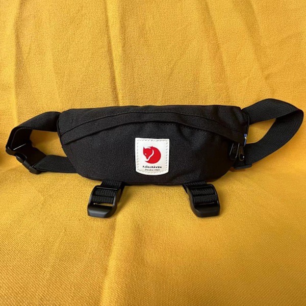 REMAKE Midjeväska, axelväska, crossbody-väska, cykelmobilhållare, myntplånbok, vattentät avslappnad höftväska, herr- och