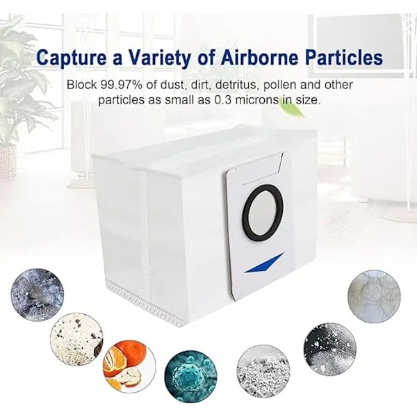 Imuroinpussi Ecovacs Deebot X1 Omni - 6 kpl