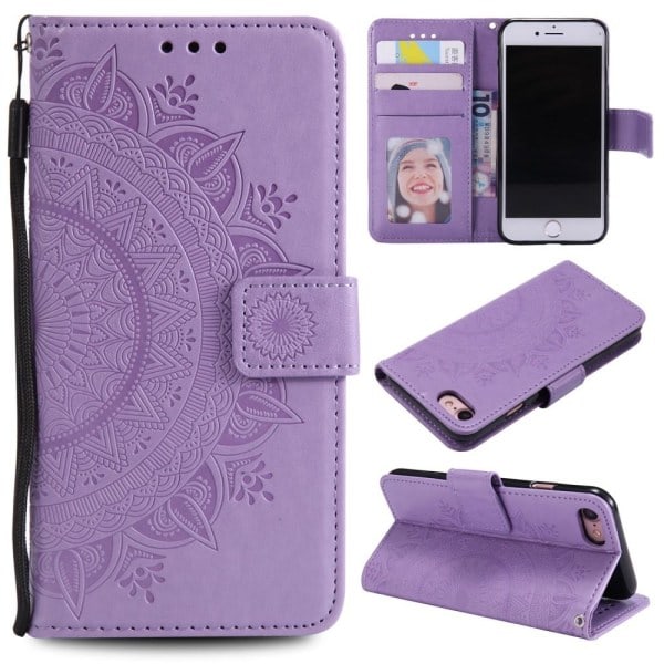 iPhone 7/8/SE (2020/2022) - Mandala Wallet Case - Lilla Lilla Lilla