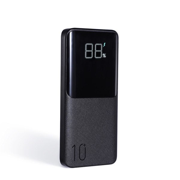 REMAKE SiGN Super Charge LED Powerbank 10.000mAh, 22.5W - Sort