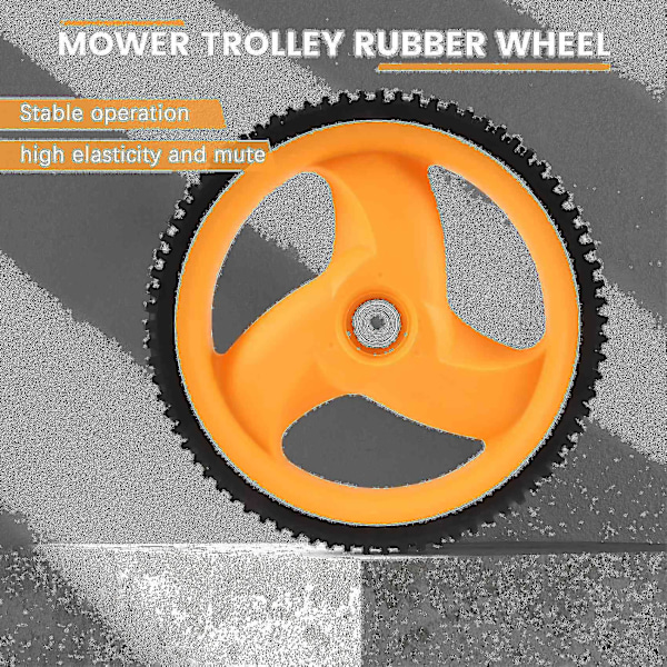 293 mm Gressklipper Bakhjul For 5324035-09, 5324327-49, 532403509, 532432749