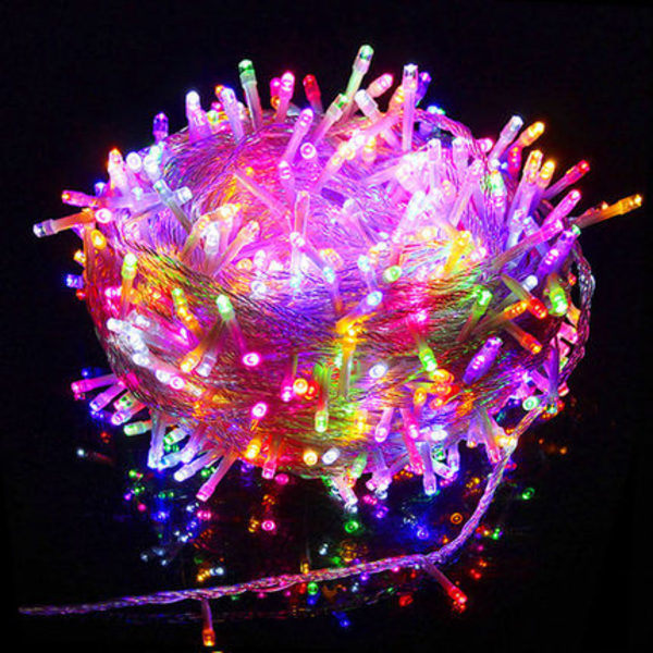 6m LED-lyslenke for jul, camping og dekorasjon