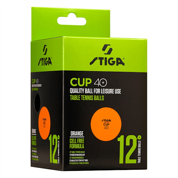 STIGA Pingisbollar 12-pack Orange MultiColor
