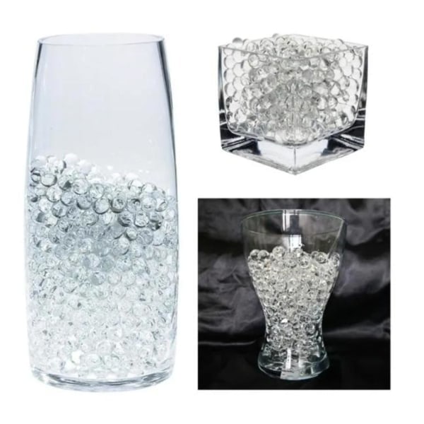 8000pcs Transparent Water crystals Water beads 1cm