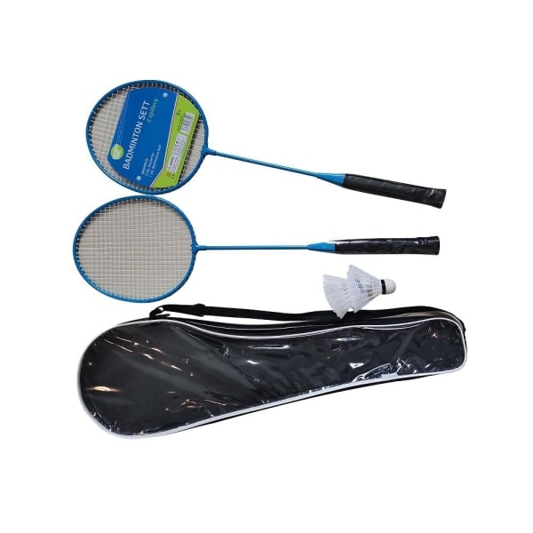 Badmintonset i väska
