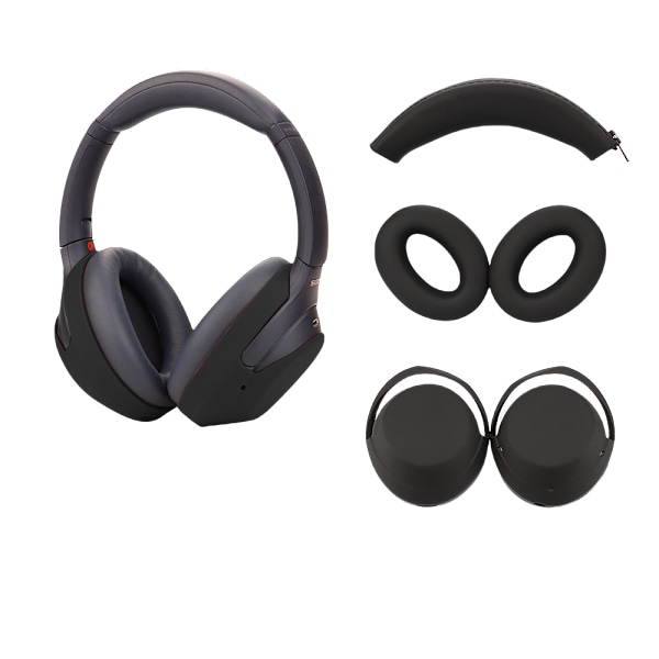 Øreputer, deksler og hodebåndpute for Sony WH-1000XM3/4