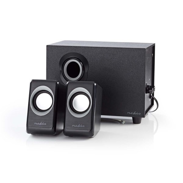 REMAKE Nedis PC-kaiuttimet | 2.1 | 33 W | 3,5 mm uros | USB-virta | Äänenvoimakkuuden säätö