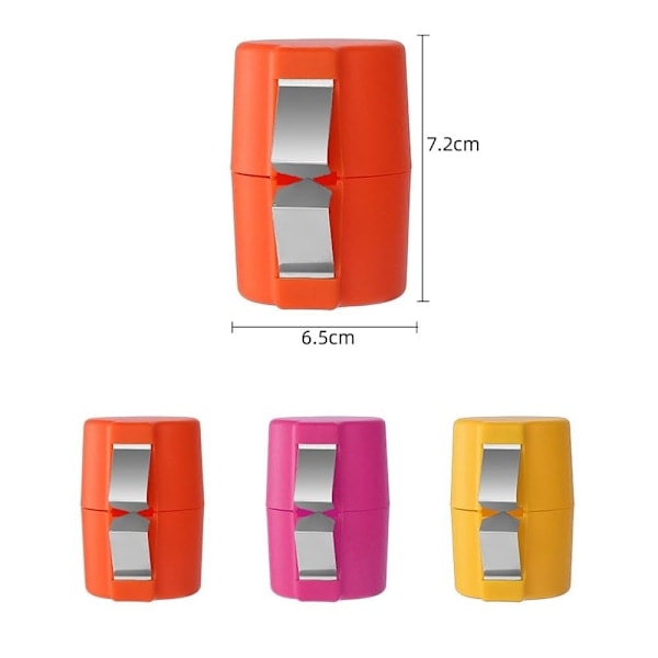 REMAKE 3-pack Äggpelare, Handhållen Äggbrytare Multifunktionell Äggkutter Äggkrossare och Separator för Matlagning Camping Köksredskap
