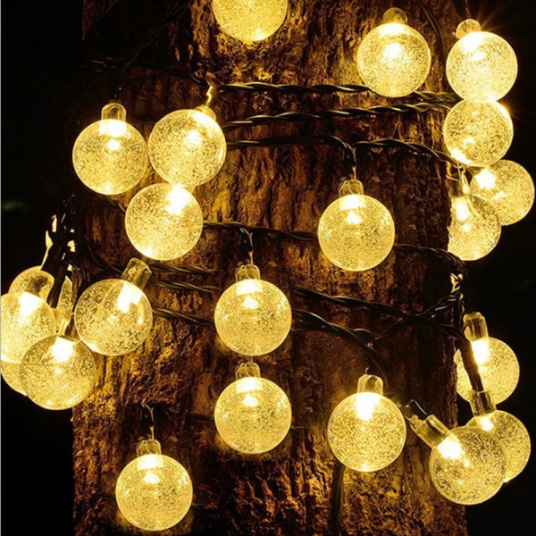 LED-tähtivalot 6 metriä 40 valoa, festivaali, joulu, juhlat, koristevalot paristoilla