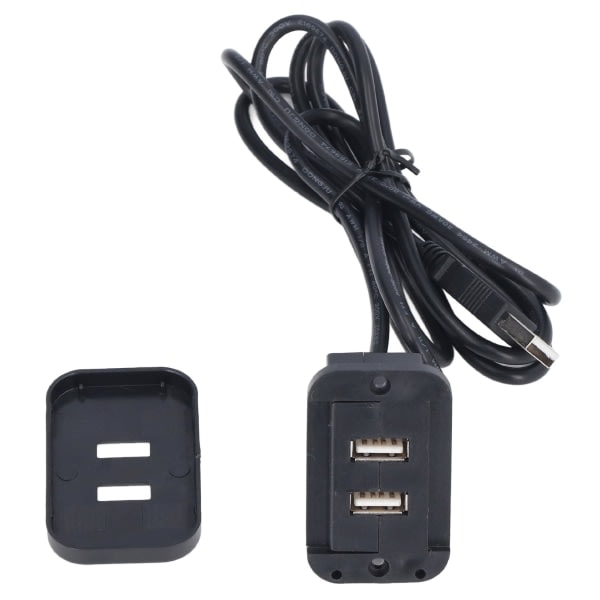 Kaksois-USB-latausasema 5V Sovan upotettu USB-virtakeskusjohdotus