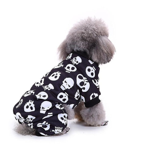 Halloweenin ja joulun joululahjat koristeet lemmikit koiran tarvikkeet jouluvaatteet hauska [HK] LSdz39 kallo