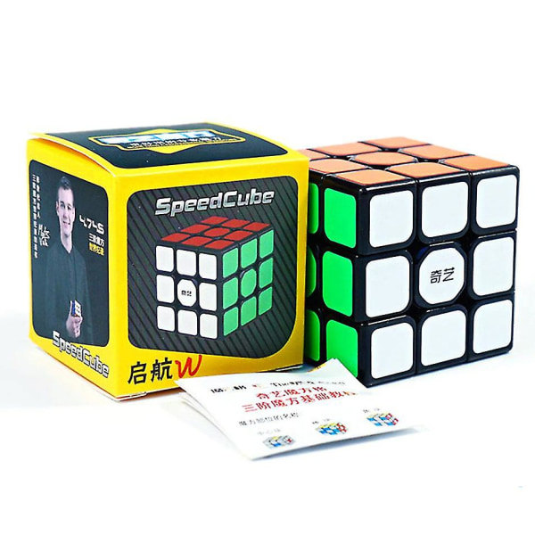 3x3x3 4x4x4 5x5x5 Nopeusmaaginen Kuutiopeli Mustat Tarrat Maaginen Kuutio Oppiminen Cubo Magico Lelut Lapset Lapsille