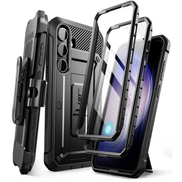 REMAKE Supcase Galaxy S24 Deksel 2-SET Unicorn Beetle Pro Svart