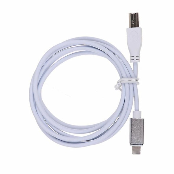 REMAKE Lightning til Type-B MIDI Keyboard Konverter USB 2.0 Kabel til Iphone 7 8 X Ipad