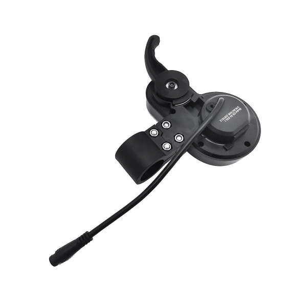 -s4 48v-60v Tumgrepp med LCD-display för Zero 8 9 10 8x 10x Elsparkcykel 6-stifts Display A Svart